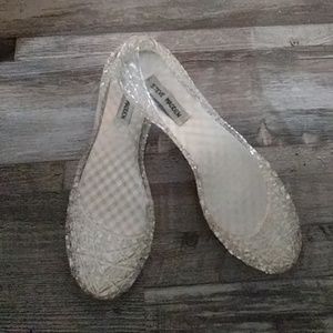 Steve madden jelly flats